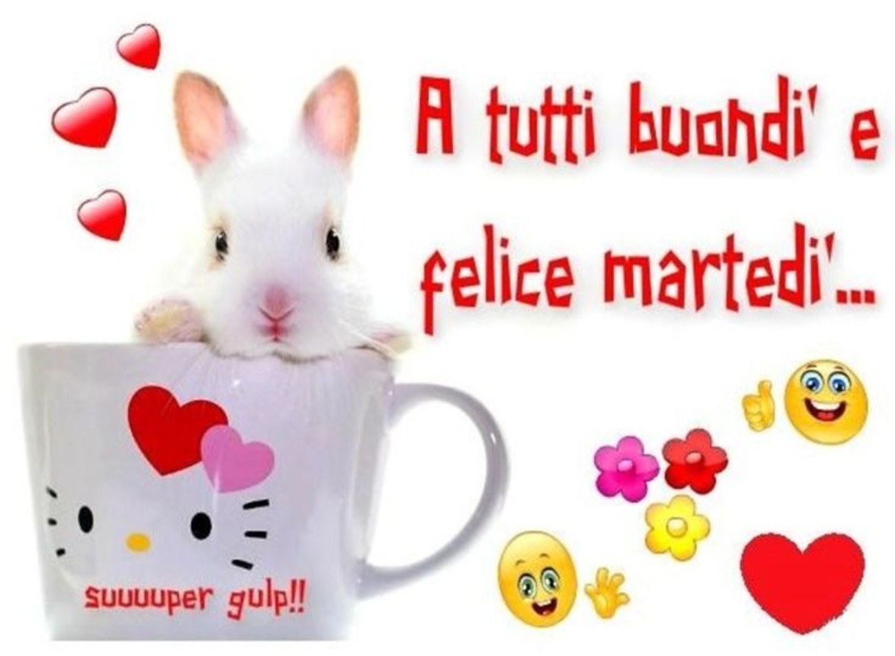 A tutti un felice martedì