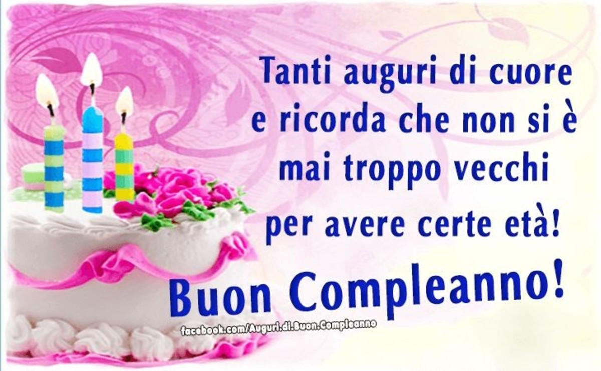 Auguri con bella frase