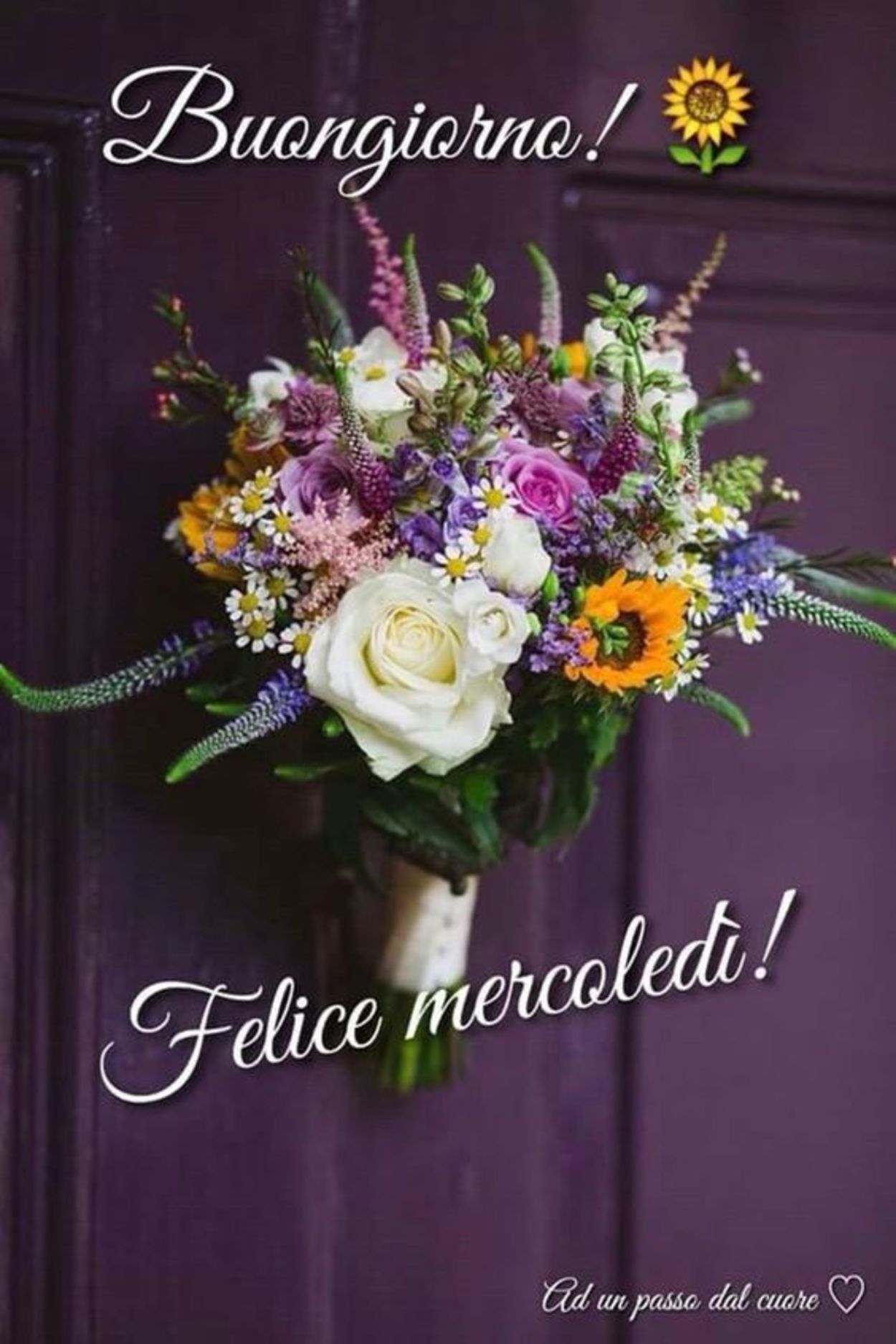 Bei fiori per buon mercoledì