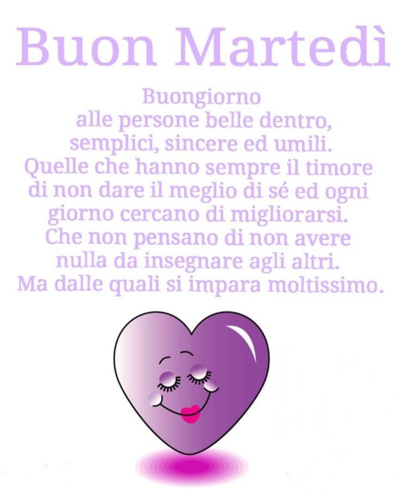 Belle frasi del buon martedì