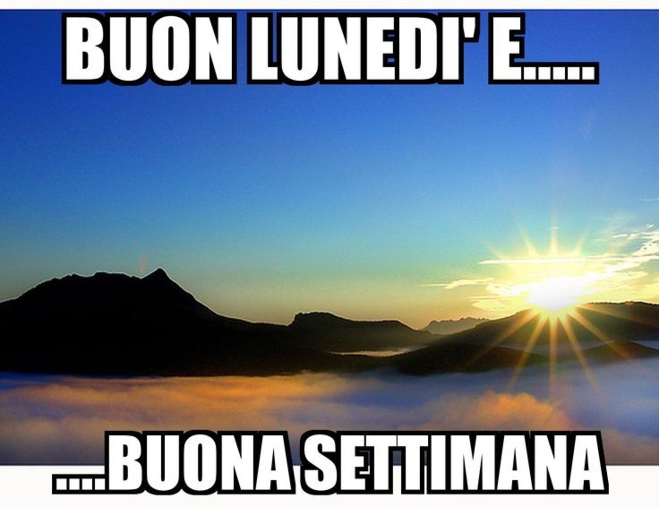 Belle immagini del buon lunedì nuove