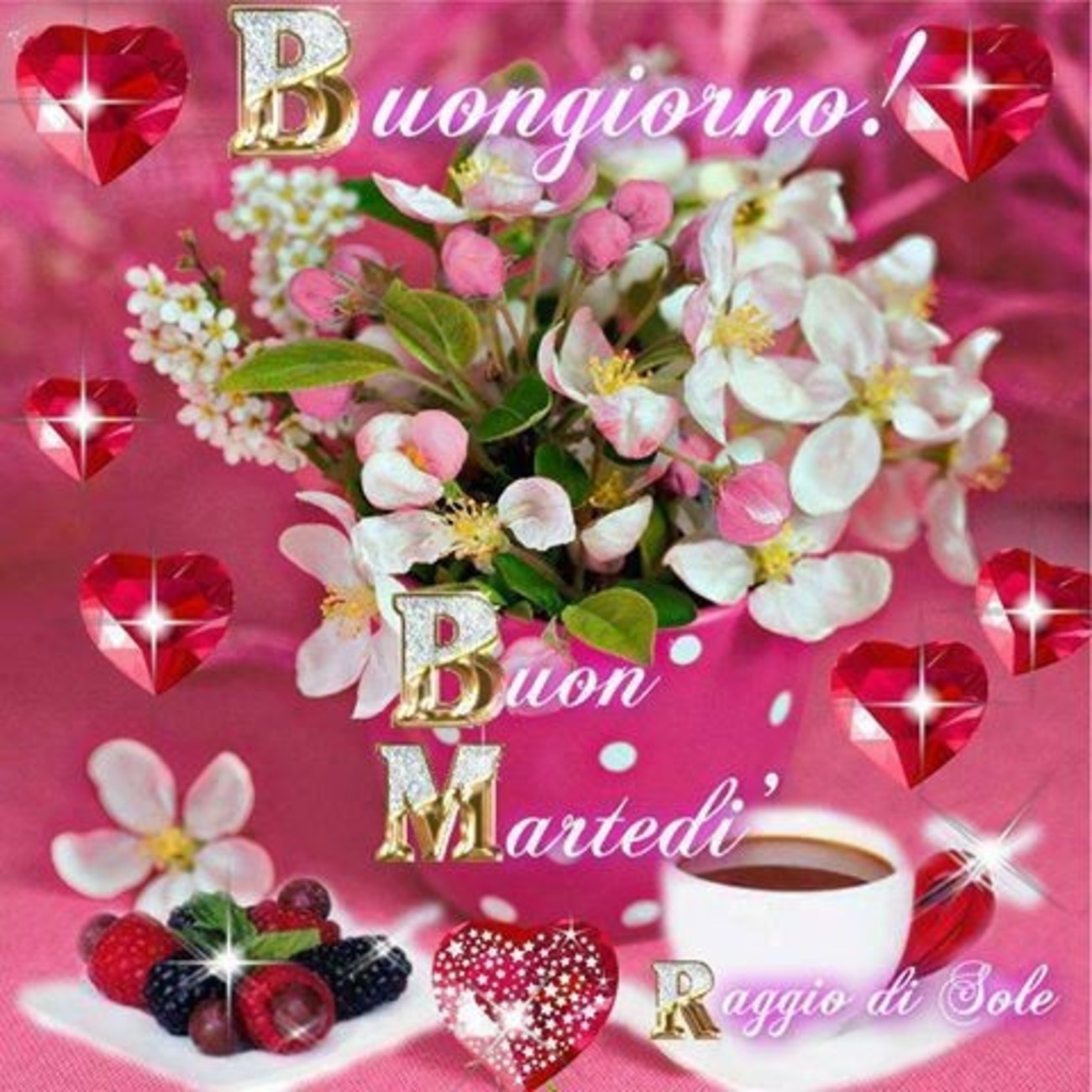 Belle immagini pinterest del buon martedì