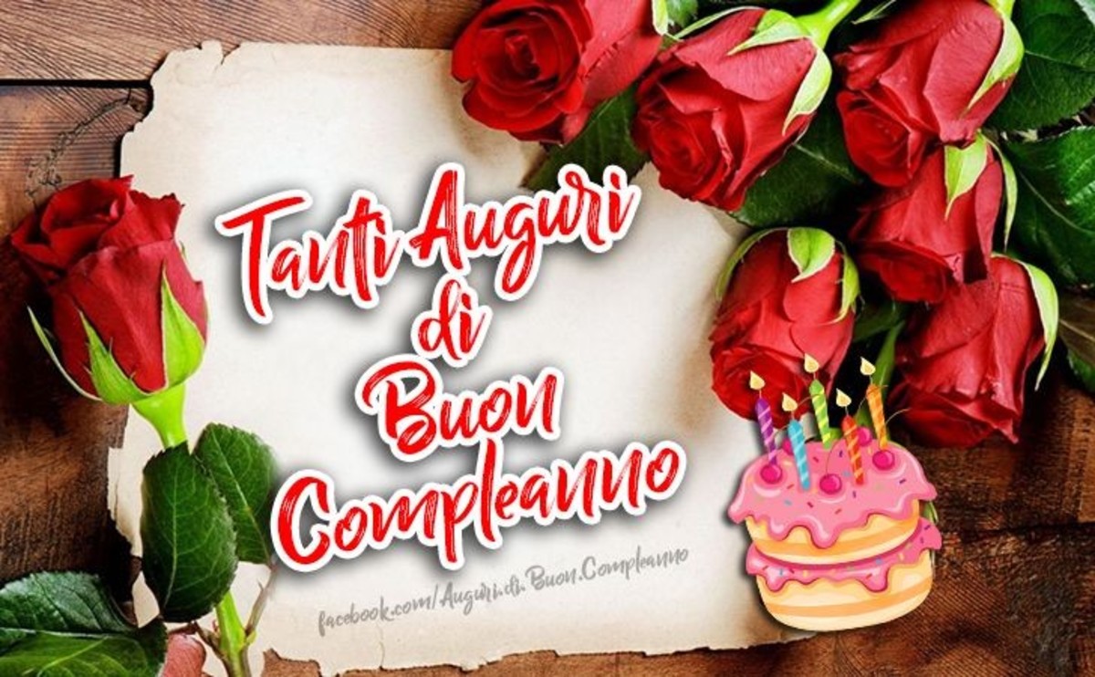 Bell'immagine di buon compleanno