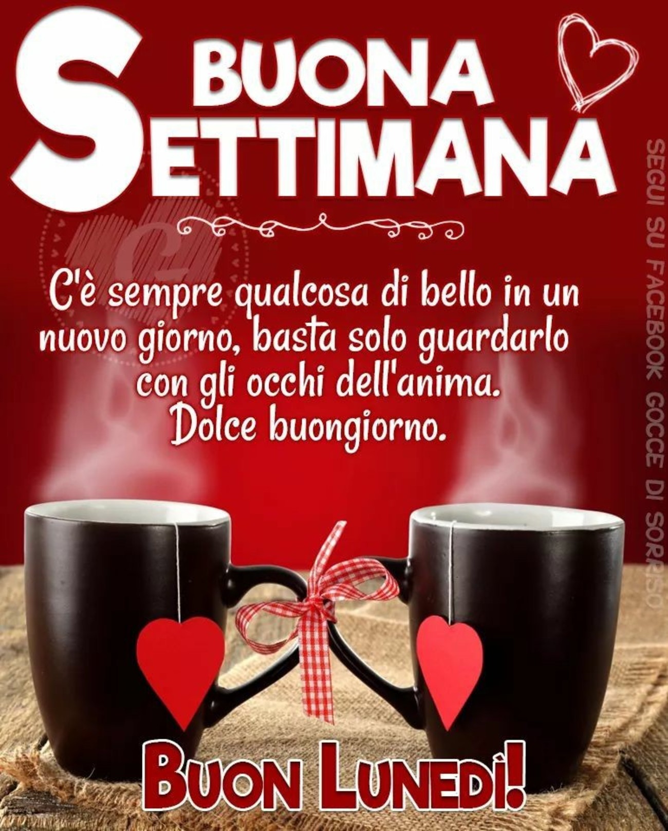 Bellissima immagine di buon lunedì