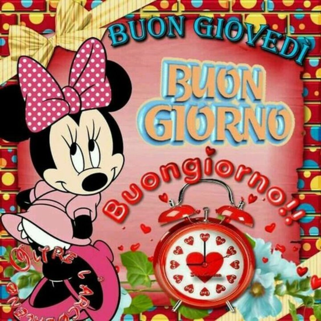 Bellissimo buon giovedì con Minnie (1)