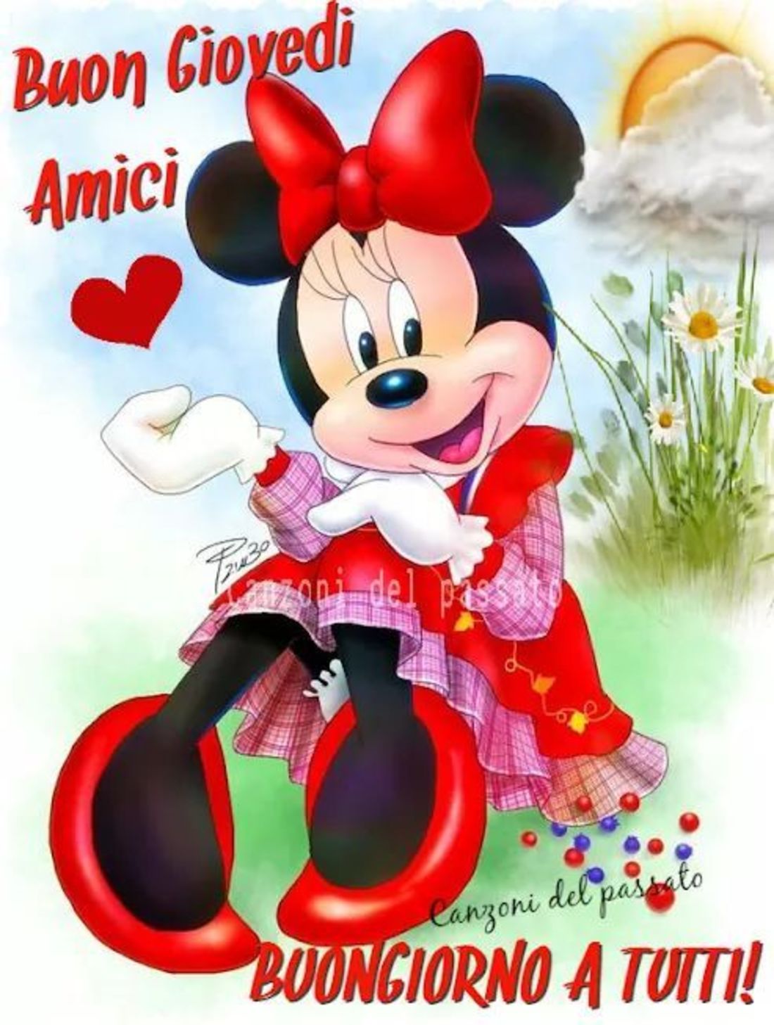 Bellissimo buon giovedì con Minnie (2)