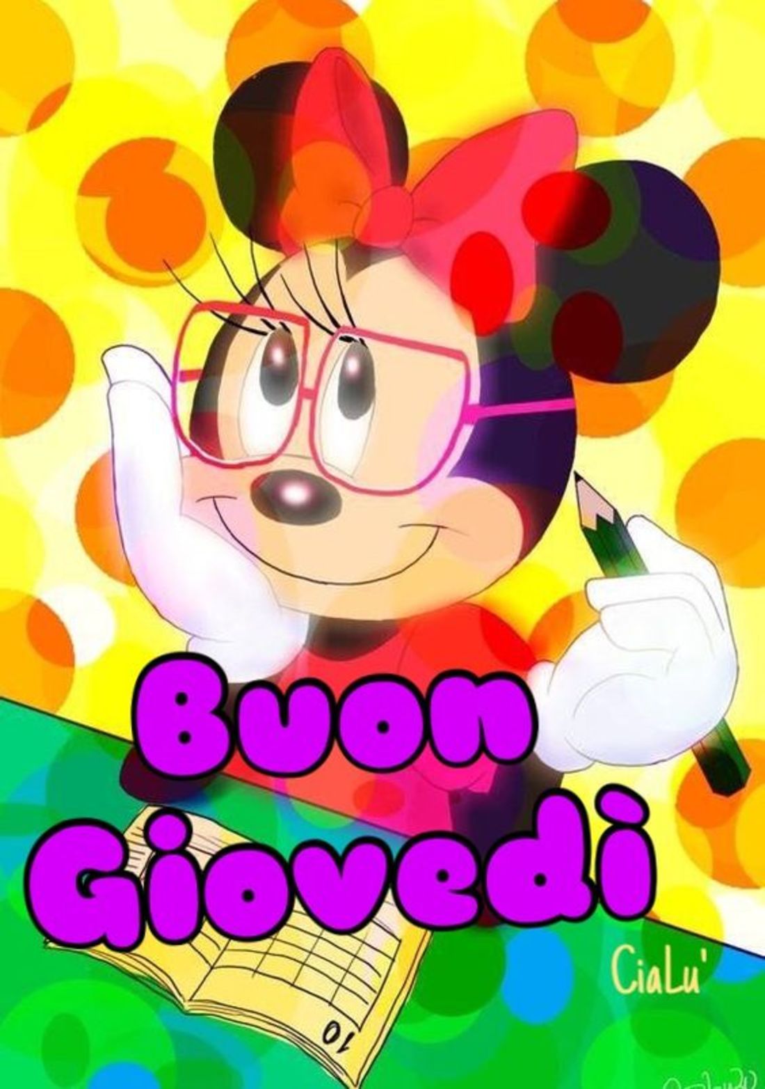 Bellissimo buon giovedì con Minnie (4)