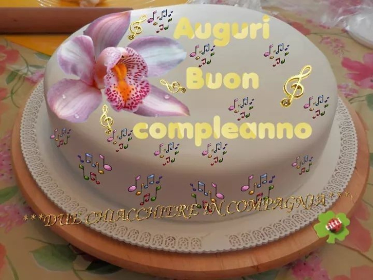 Buon compleanno a te