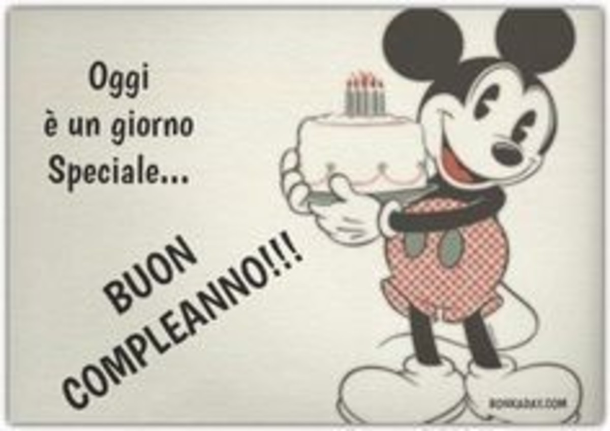 Buon Compleanno Con Topolino Buongiornoate It