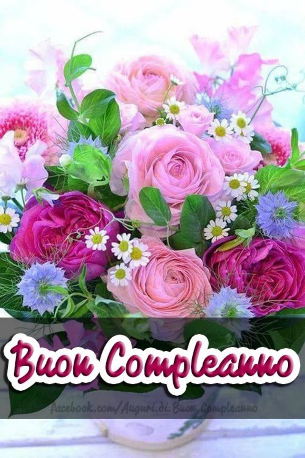 Buon Compleanno Con Fiori 3 Buongiornoate It