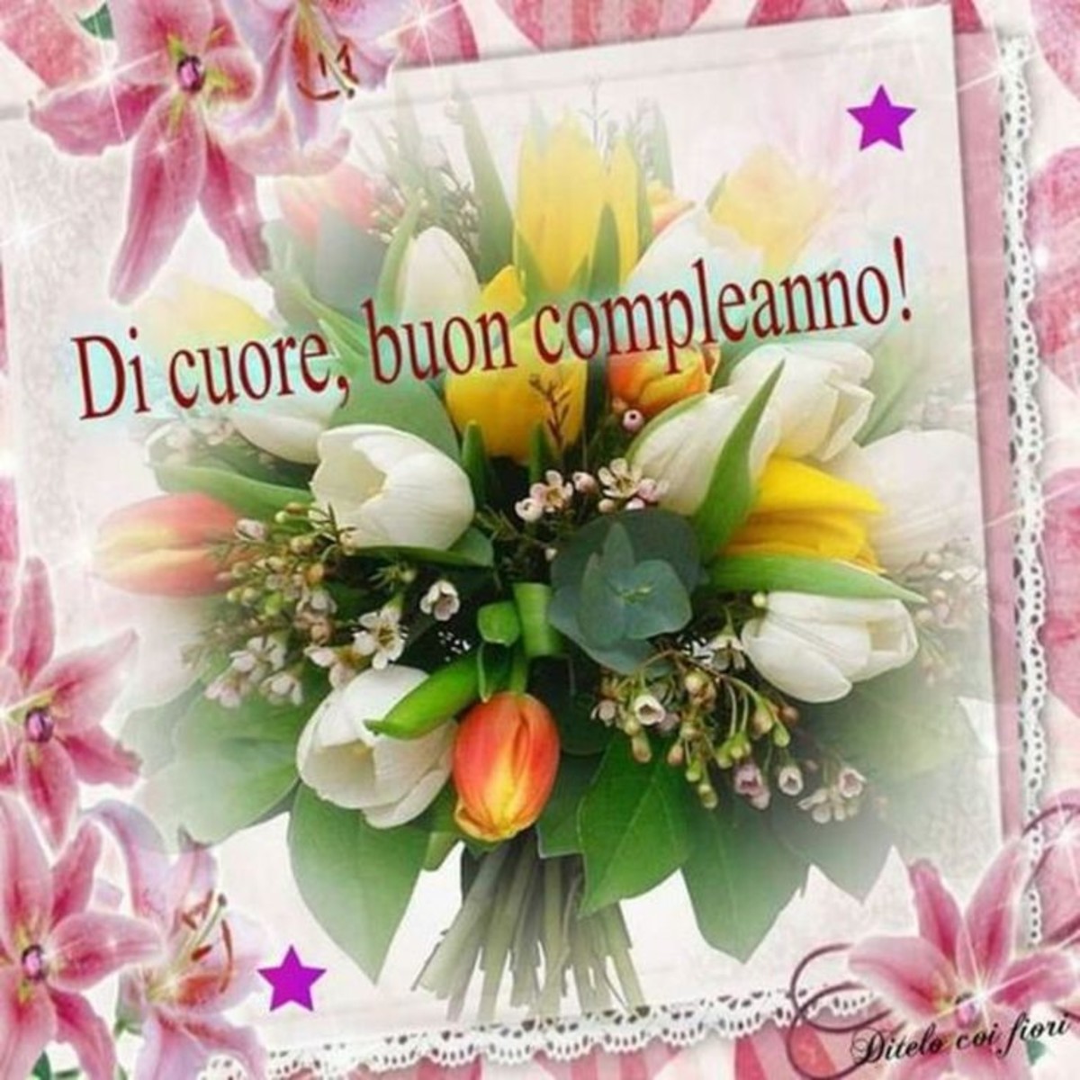 Buon compleanno di cuore