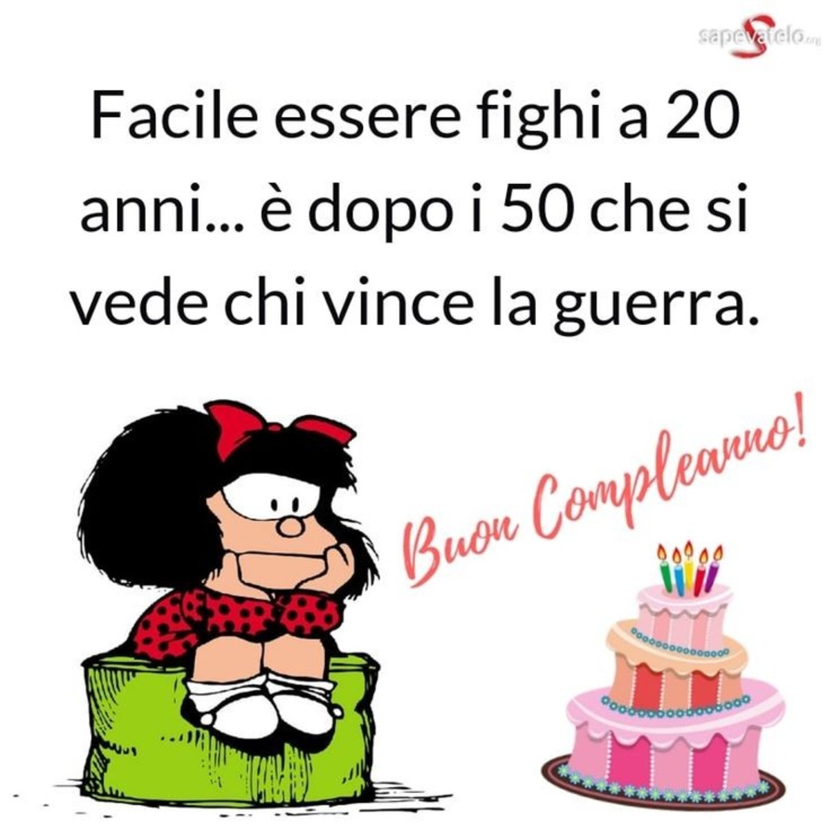 Buon compleanno frase divertente