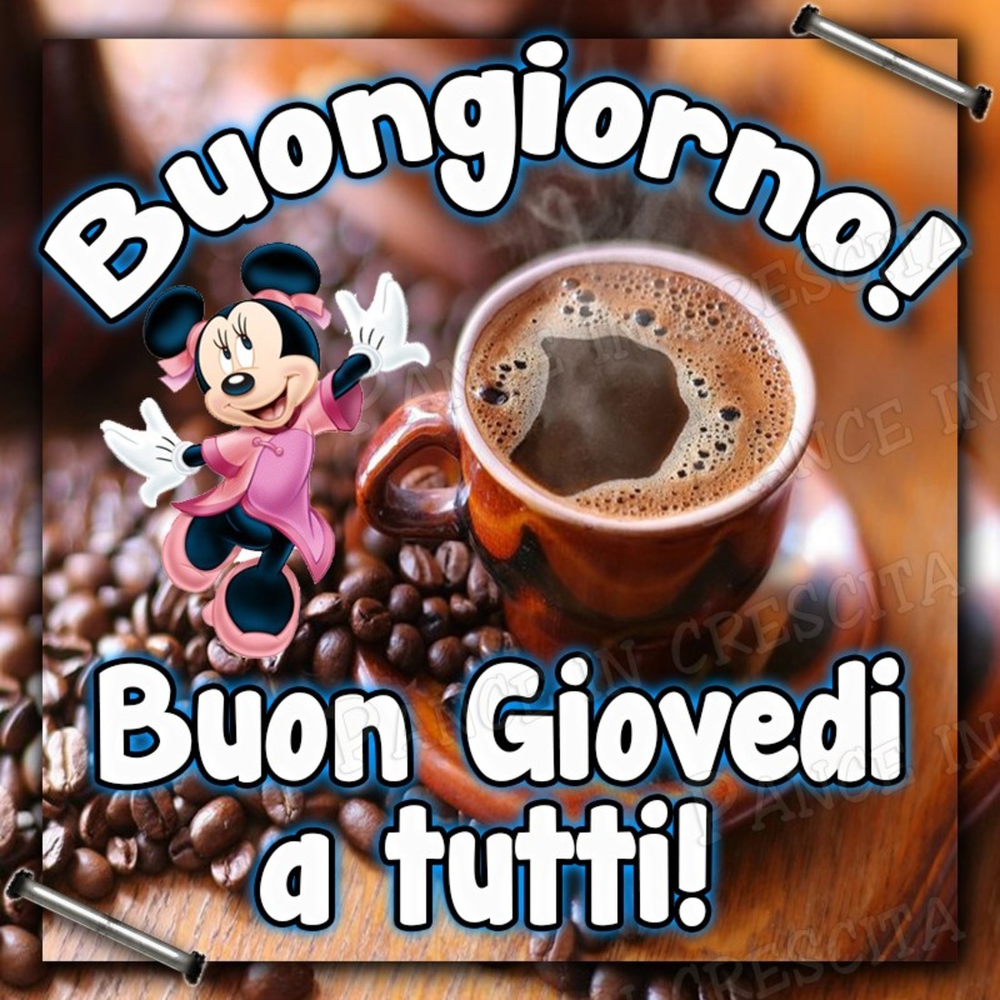 Buon giovedì a tutti