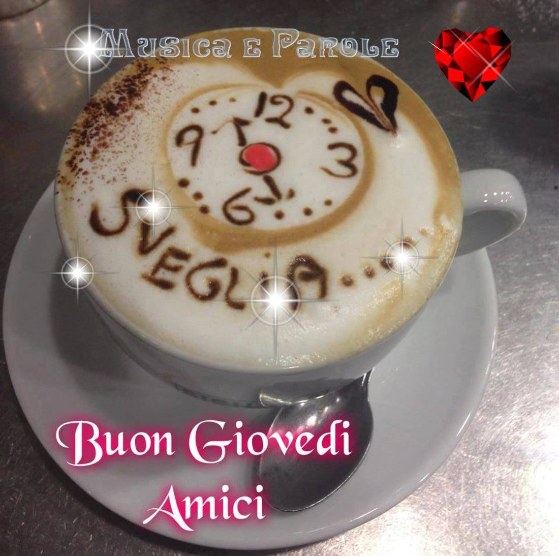 Buon giovedì amici