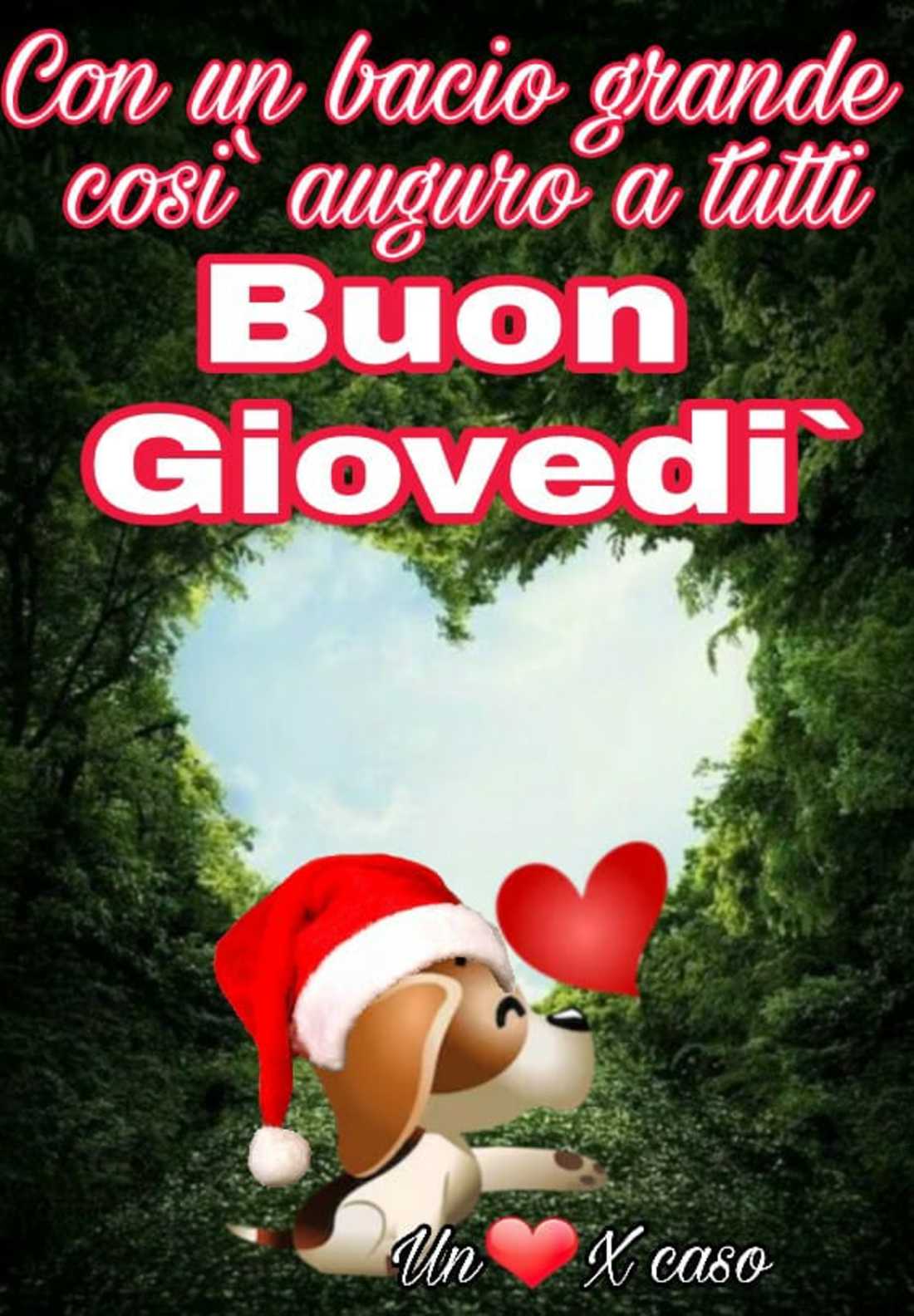 Buon giovedì amore mio