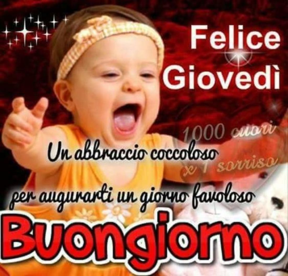 Buon giovedì con bambini