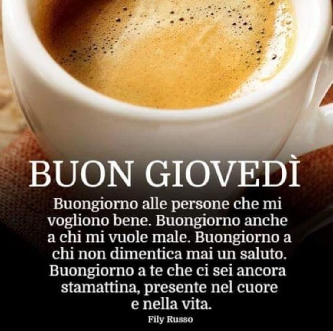 Buon giovedì con citazioni