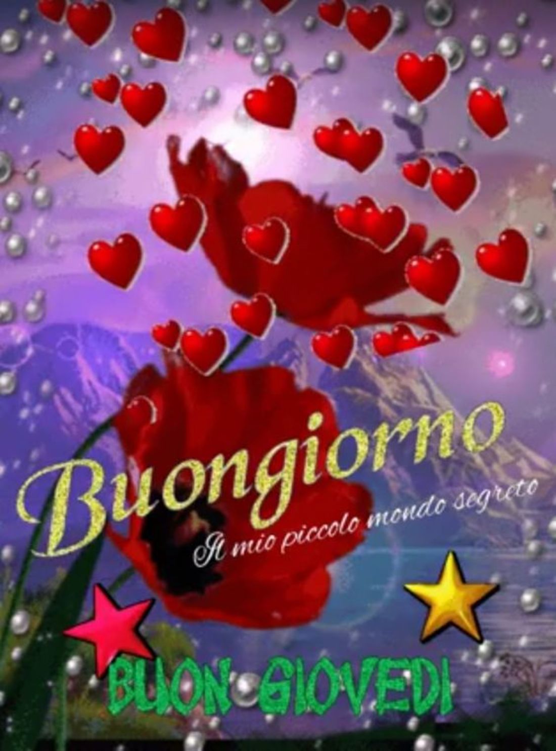 Buon giovedì con glitter