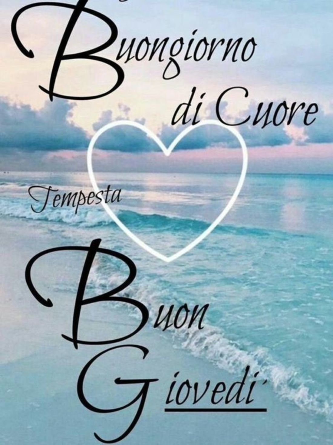 Buon giovedì con il mare