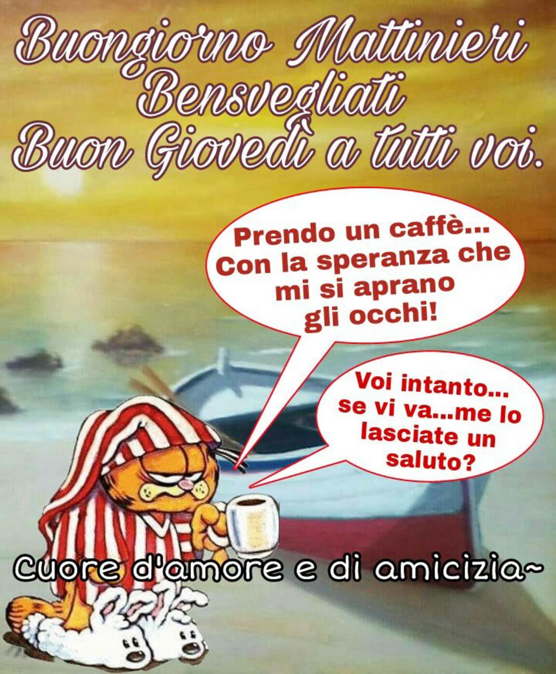 Buon giovedì divertente