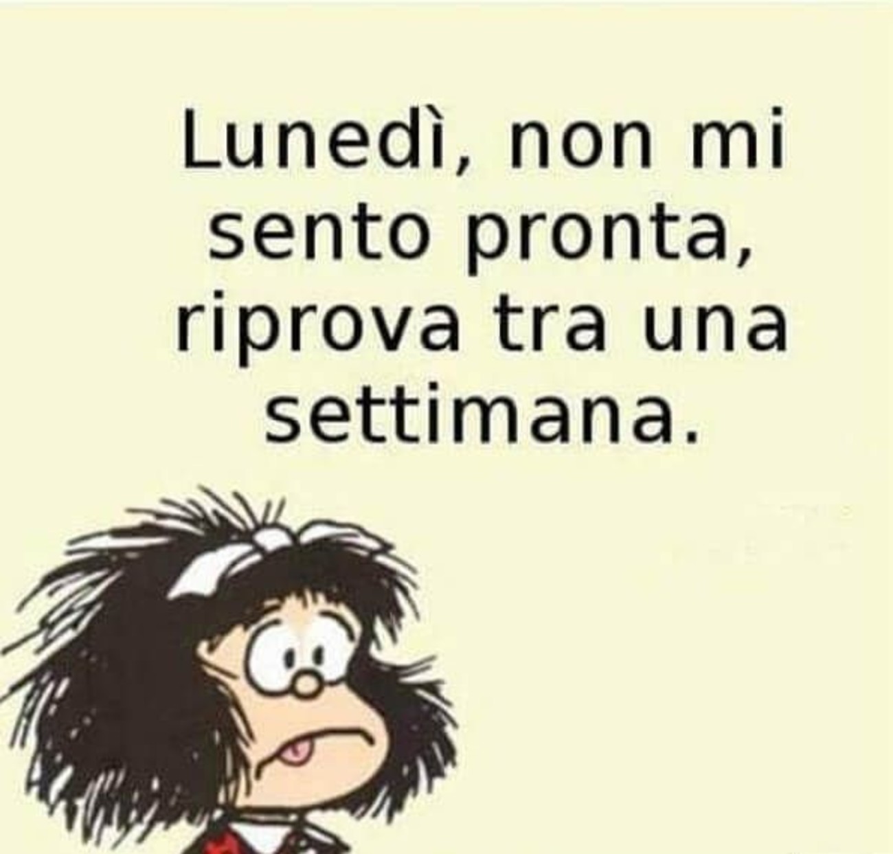 Buon lunedì con Mafalda (2)