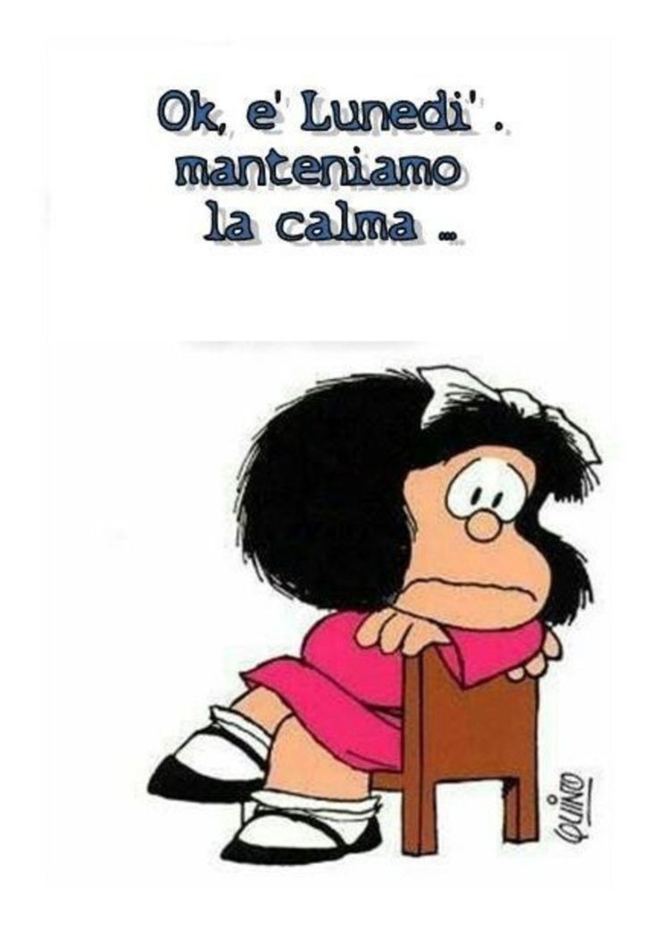 Buon lunedì con Mafalda