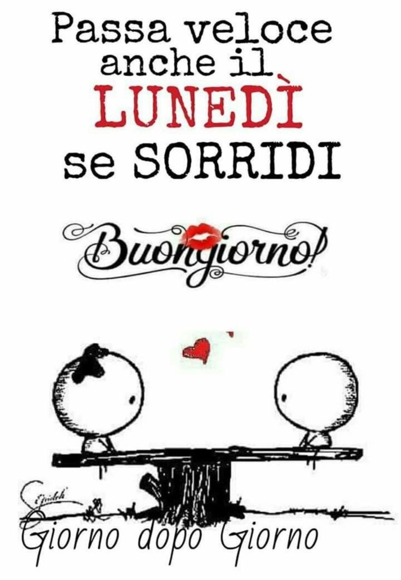 Buon lunedì con il sorriso