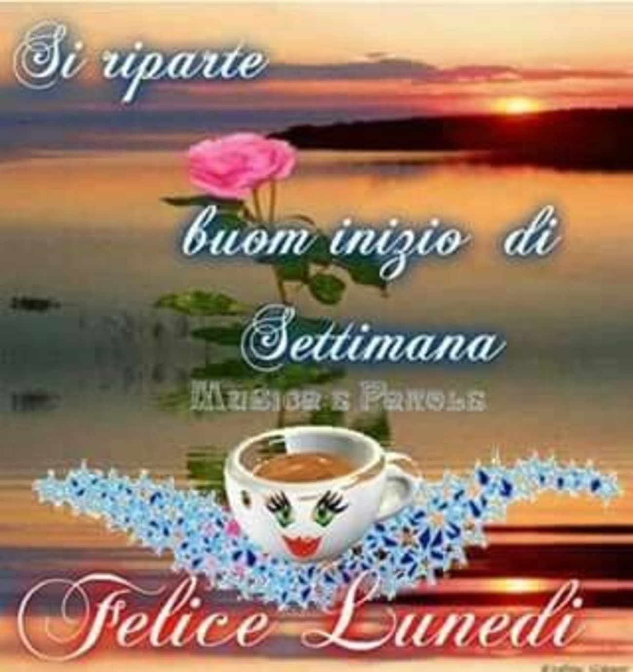 Buon lunedì e buon inizio settimana dolce