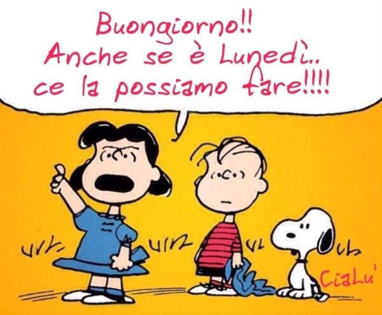 Buon lunedì spiritoso