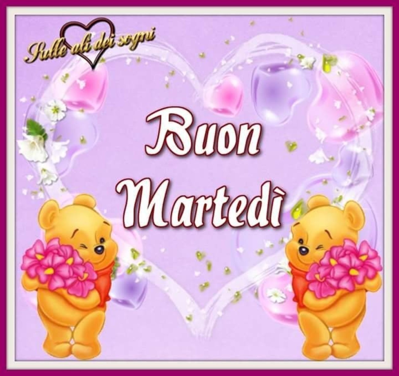 Buon martedì con amore