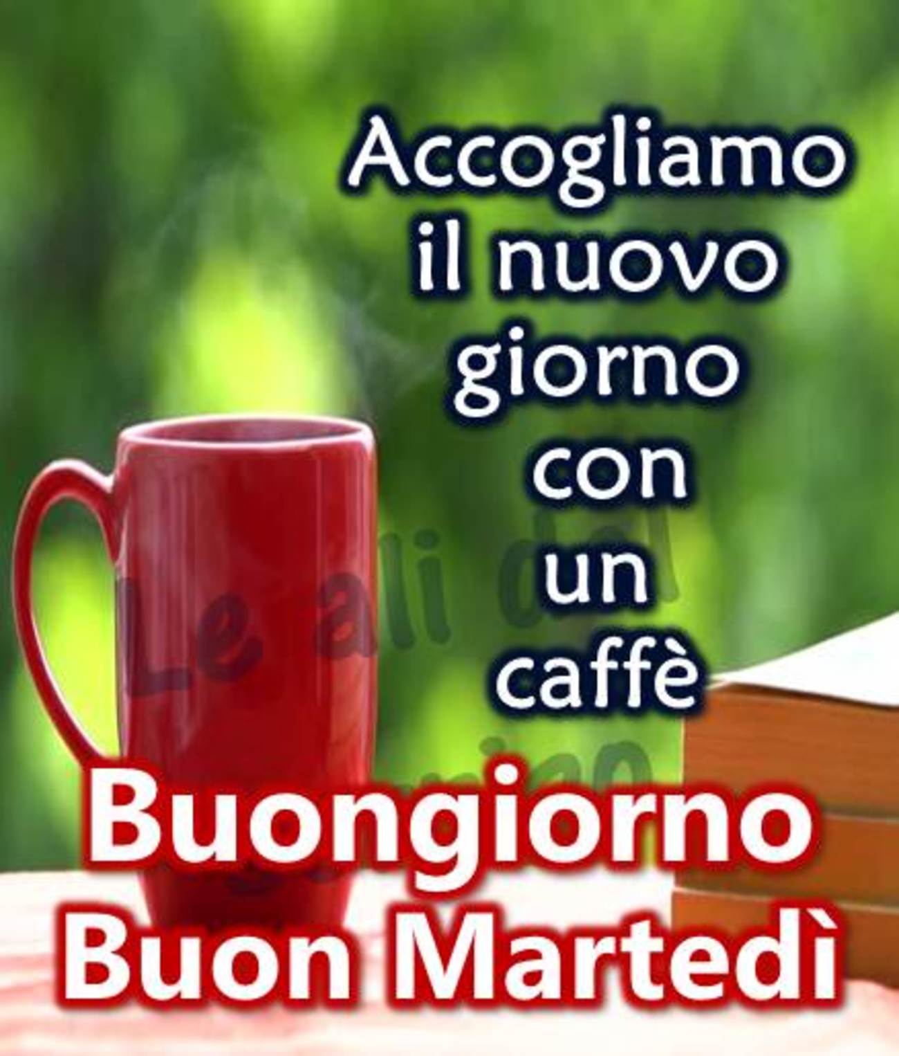 Buon martedì con bel caffè