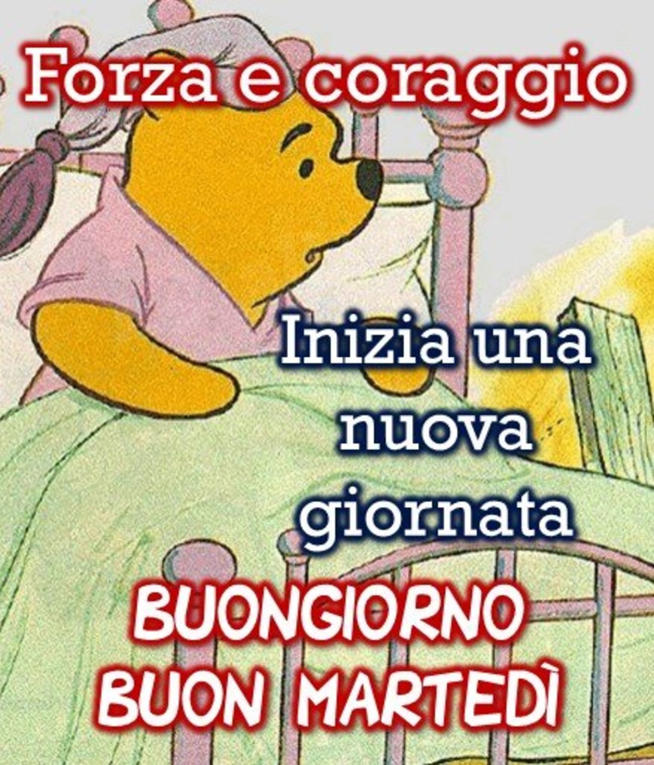 Buon martedì e buona giornata