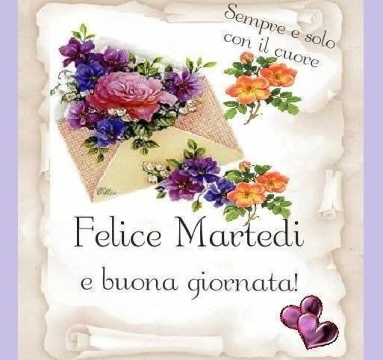 Buon martedì immagini d'amore