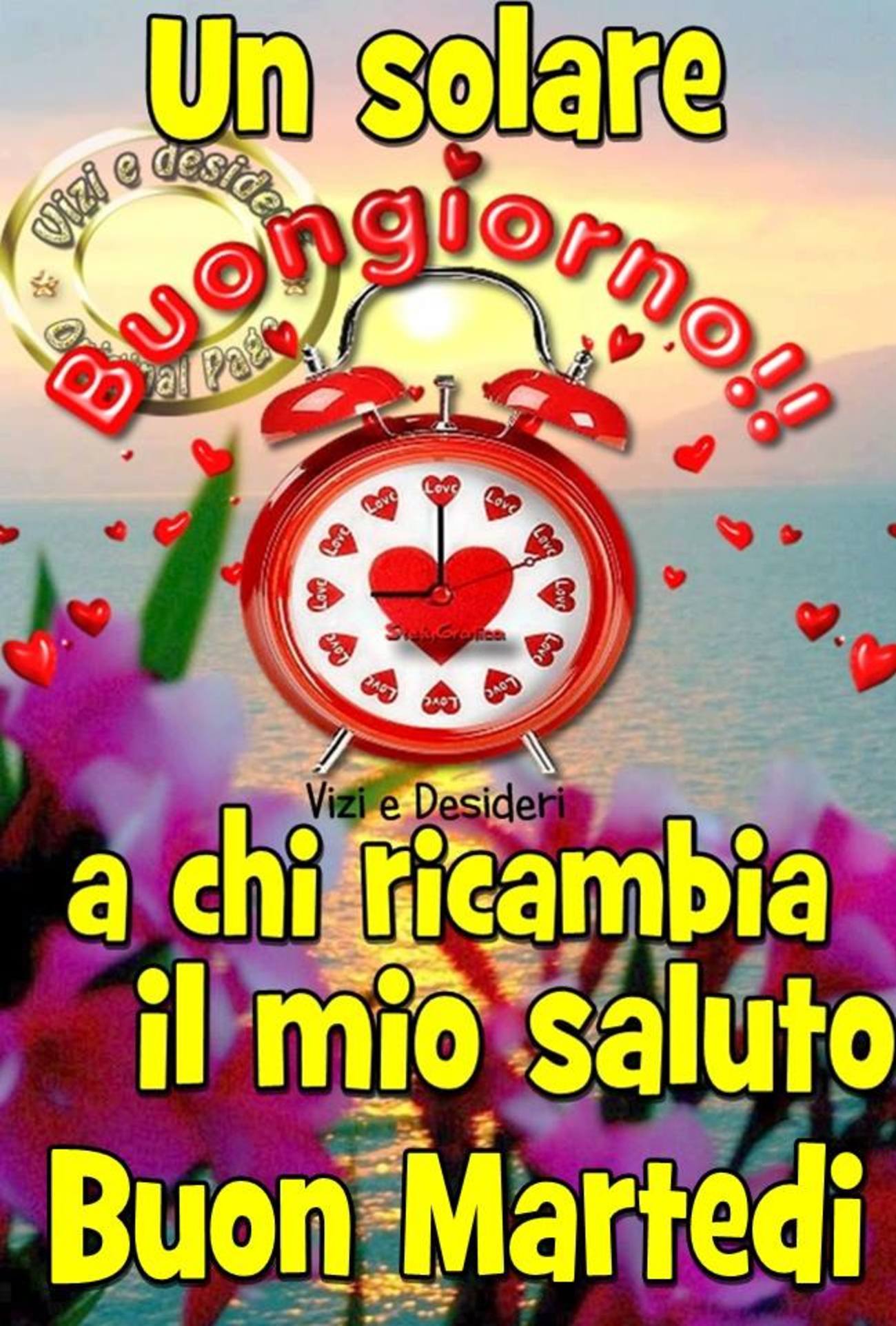 Buon martedì mattina amici