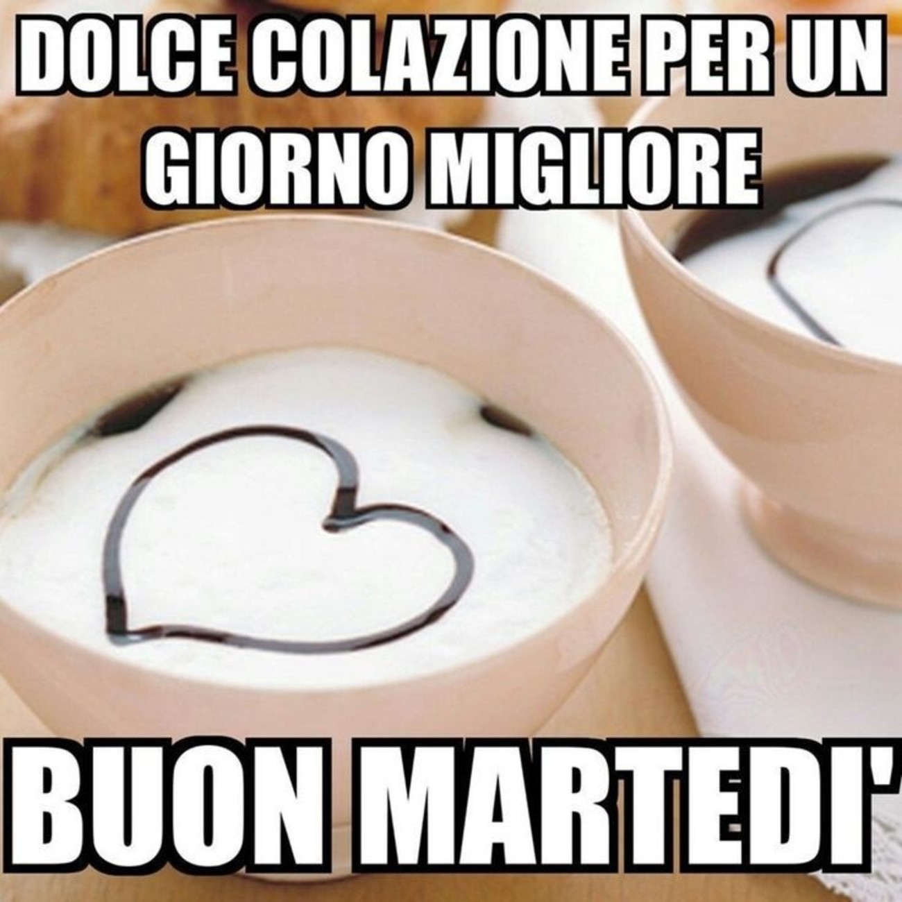 Buon martedì mattina e buona colazione