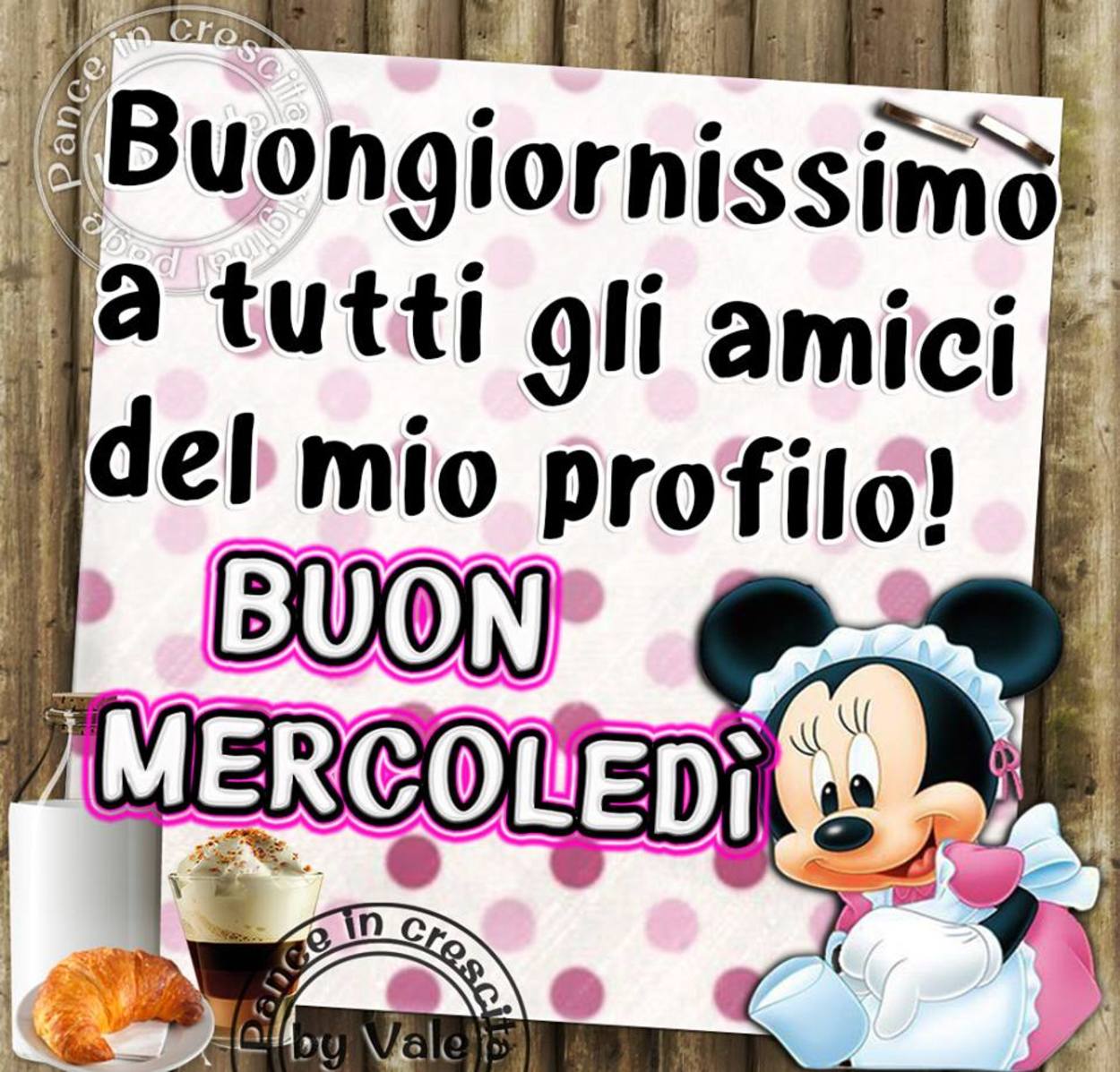 Buon mercoledì a tutti gli amici di facebook