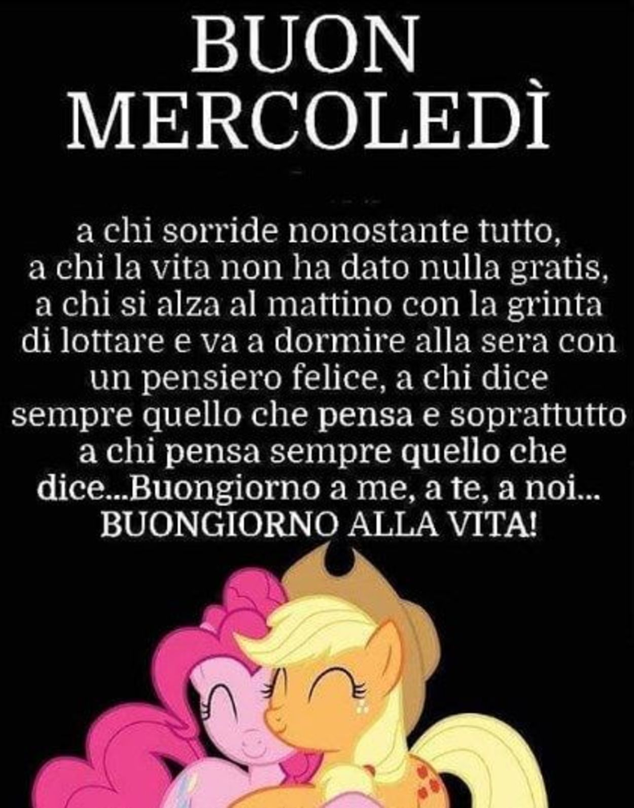 Buon mercoledì amica mia