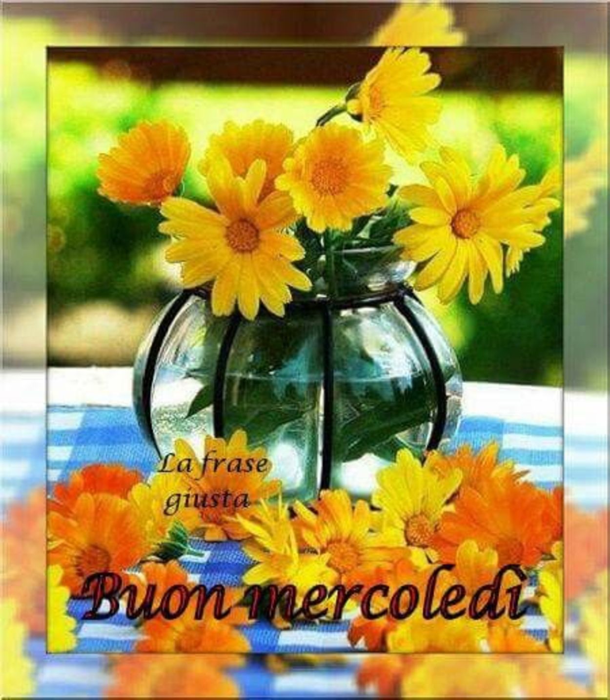 Buon mercoledì bei fiori