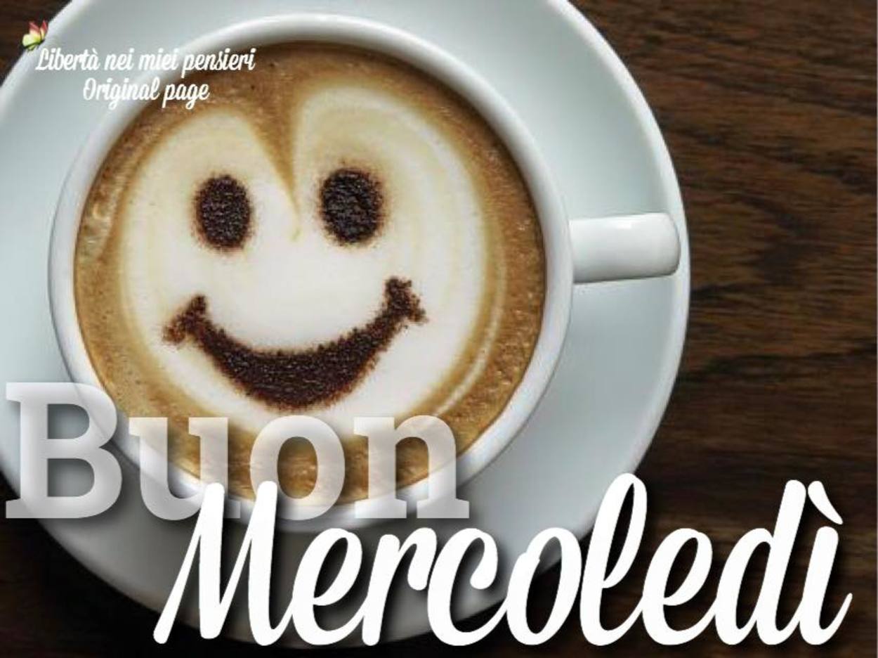 Buon mercoledì caffè