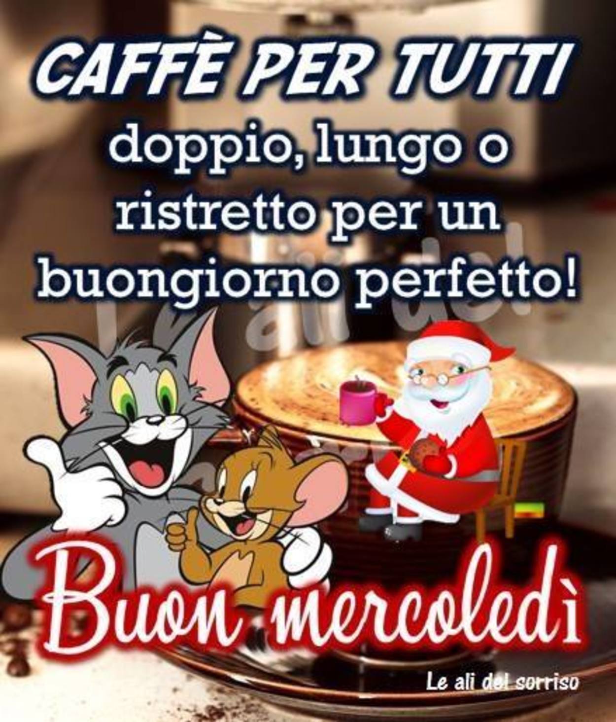 Buon mercoledì con Babbo Natale