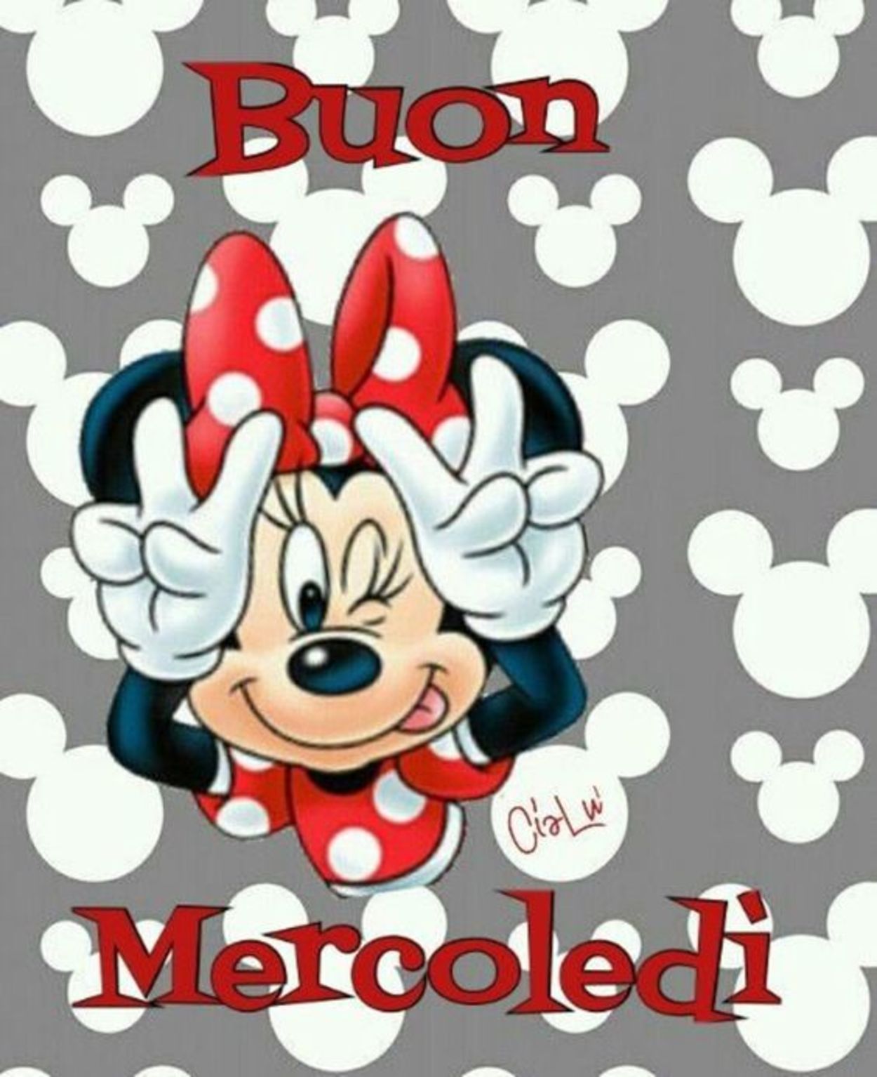 Buon mercoledì con Minnie