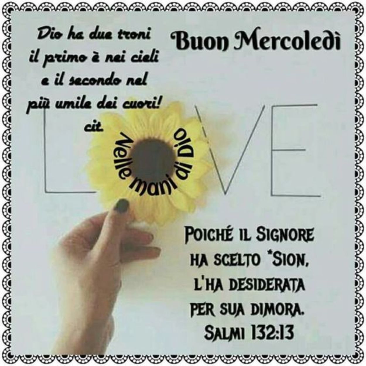 Buon mercoledì con amore