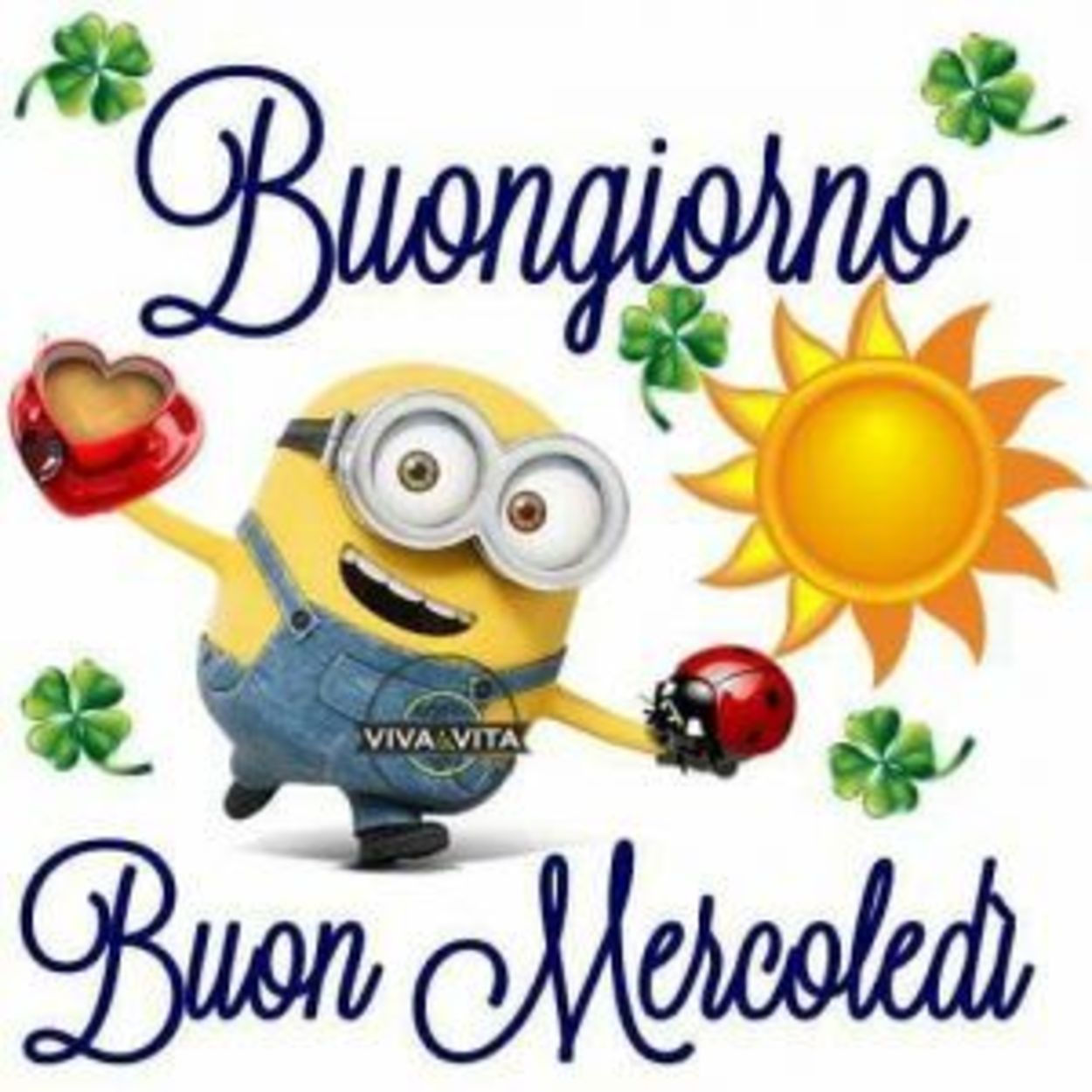 Buon mercoledì con minions