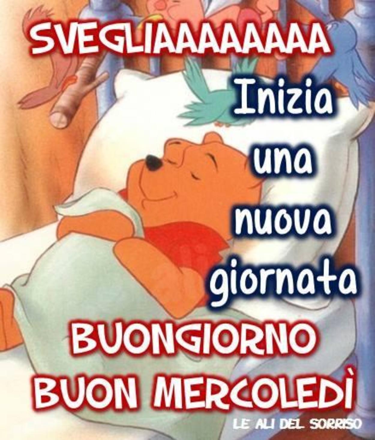 Buon mercoledì e buon risveglio