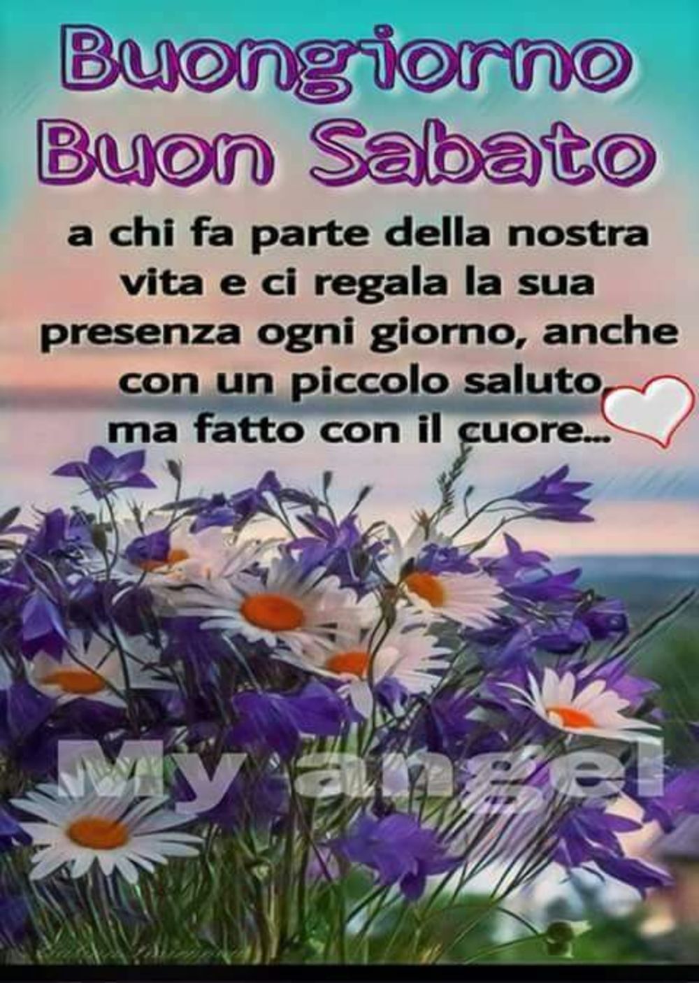 Buon sabato bella frase