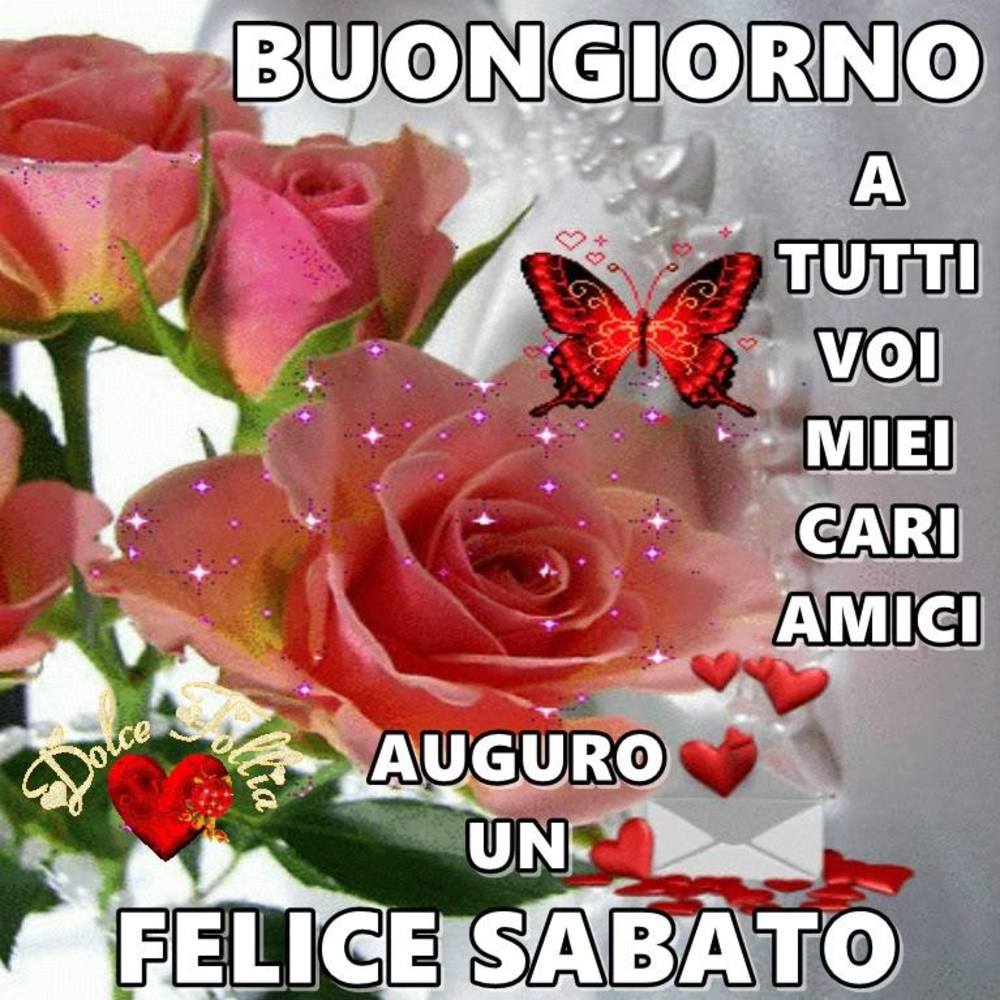 Buon sabato cari amici