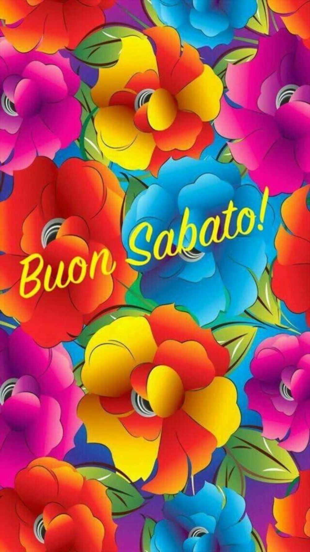 Buon sabato colorato