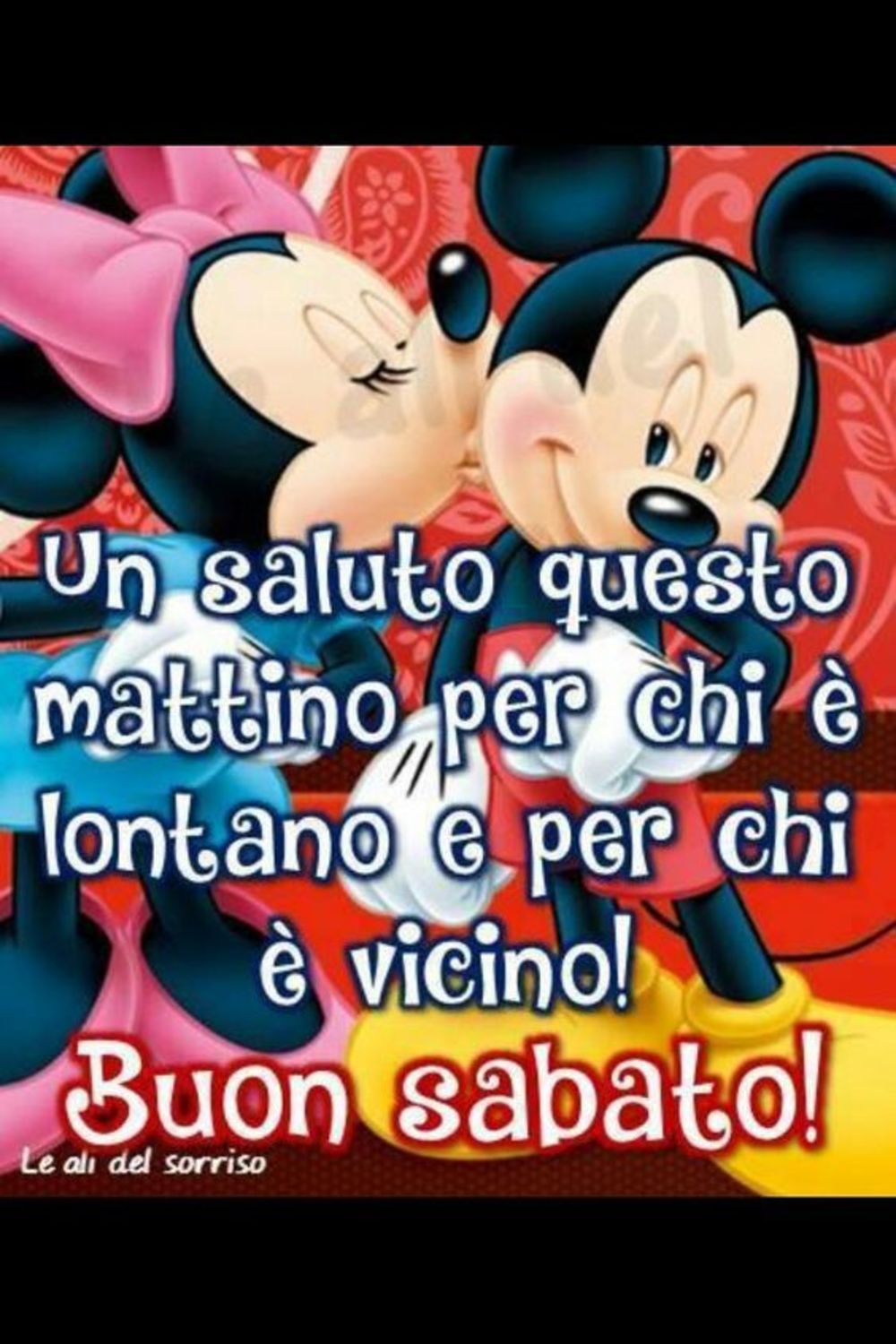 Buon sabato con amore