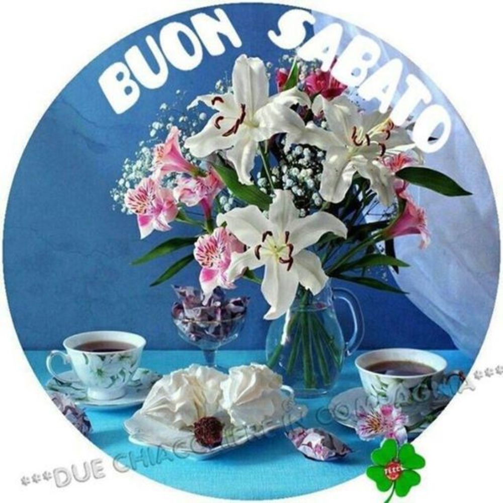 Buon sabato con fiori (2)