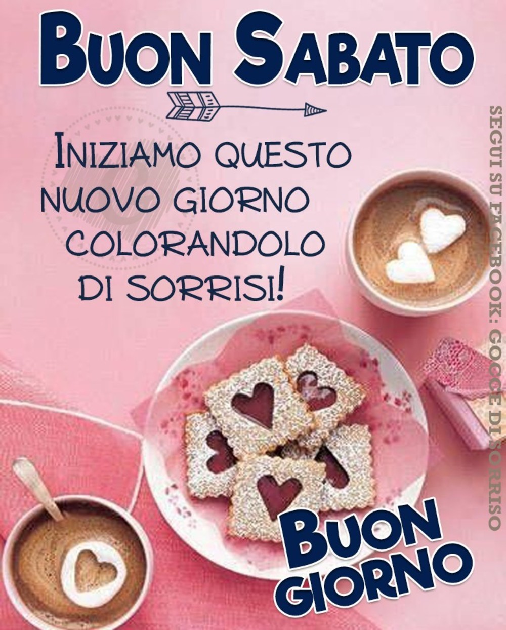 Buon sabato con il sorriso